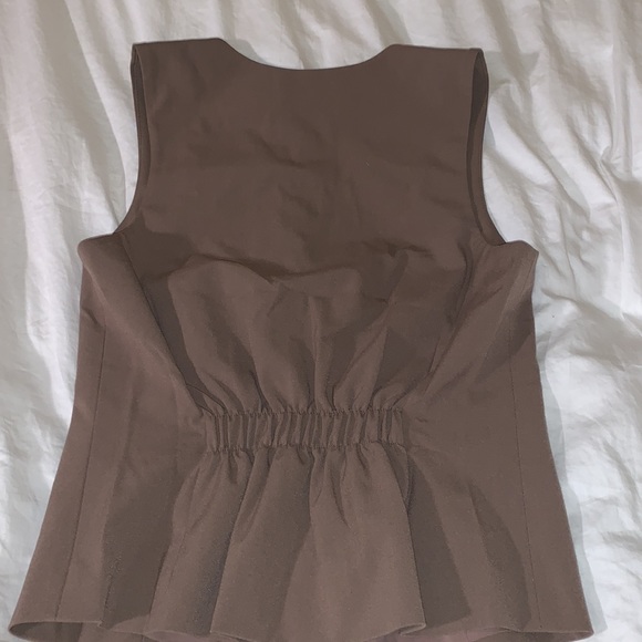 Brown, extra small, vest from Nordstrom, for $26 - Picture 3 of 3
